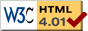 [LINK IMAGE: Valid HTML 4.01 Strict]